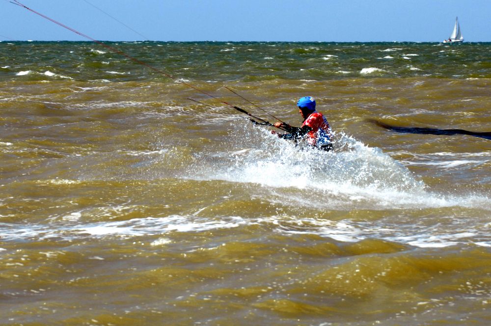 kite-surf (prêt au décollage...!)