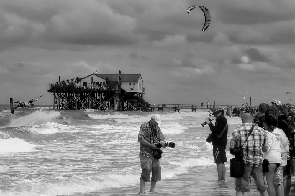 Kite-Surfen...