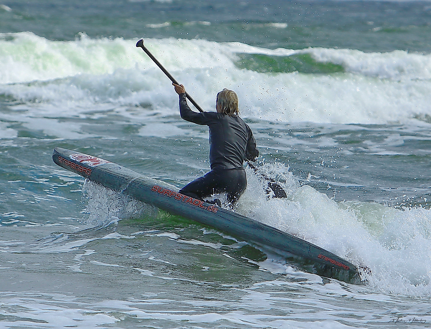 Kite surfen auf der Ostsee