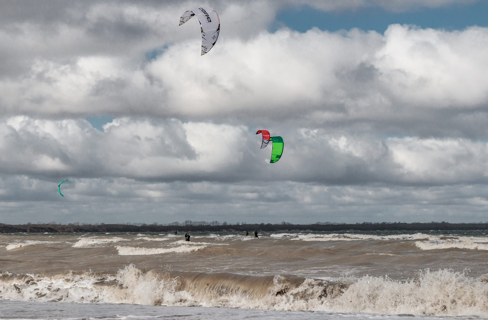 Kite-Surfen in der Wohlenberger Wiek-Bild 2