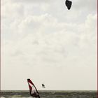 Kite-Surfen in Makkum NL