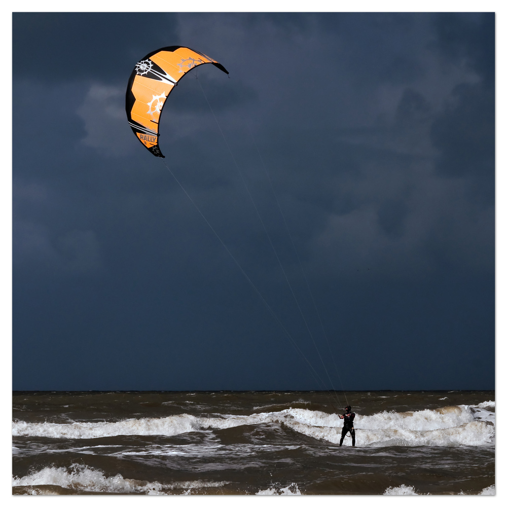 Kite-Surfen in St. Peter-Ording 