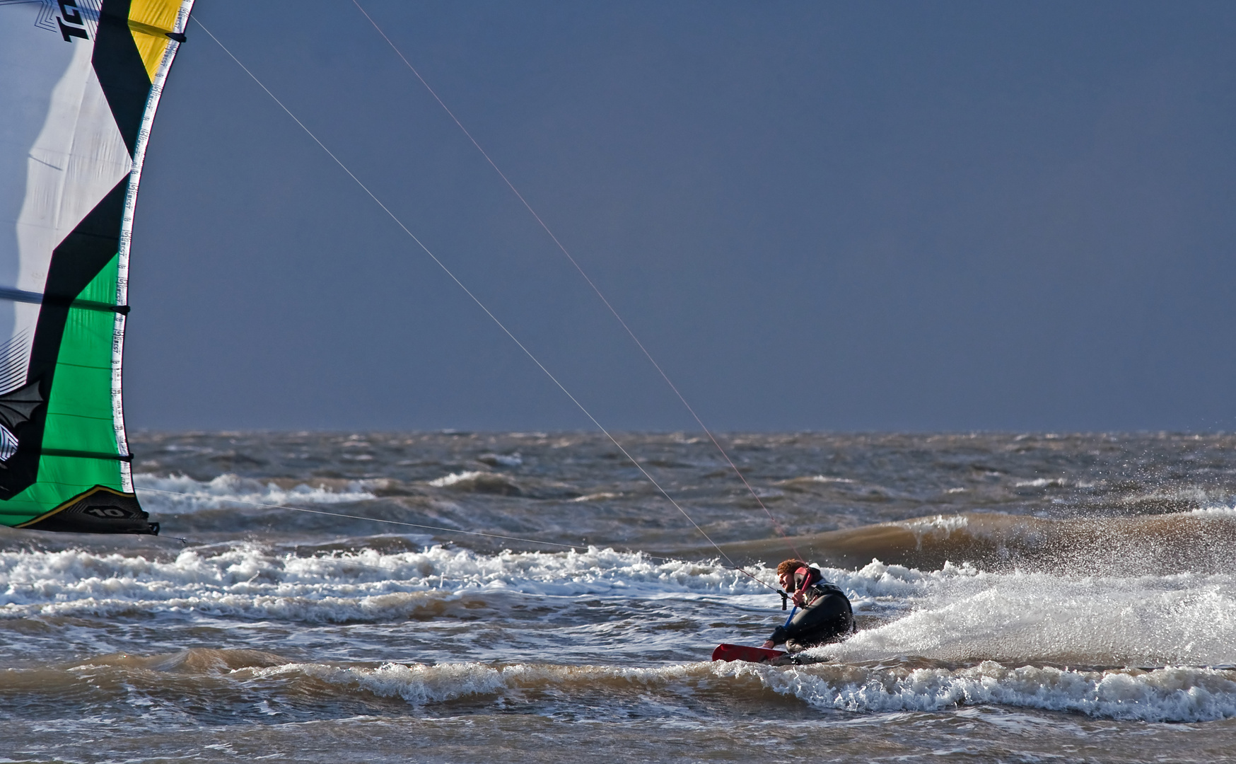 Kite-Surfen in St. Peter-Ording 