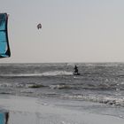 Kite-Surfer am Ordinger-Strand