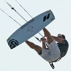 Kite-Surfer am Strand vor Cadiz