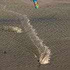 Kite Surfer auf der Kieler Förde