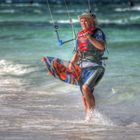 Kite-Surfer auf Fuerteventura.....