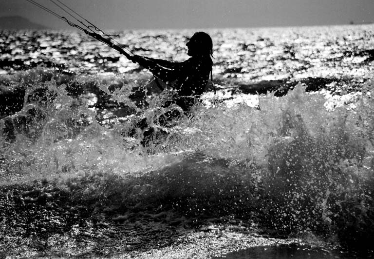 Kite Surfer bei Tarifa