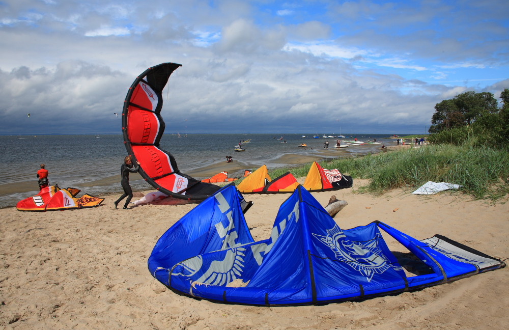 Kite-Surfer von Henryk Kaatz