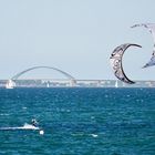 Kite Surfer in Action