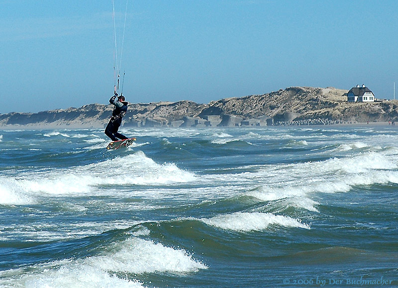 Kite Surfer in der Jammerbucht