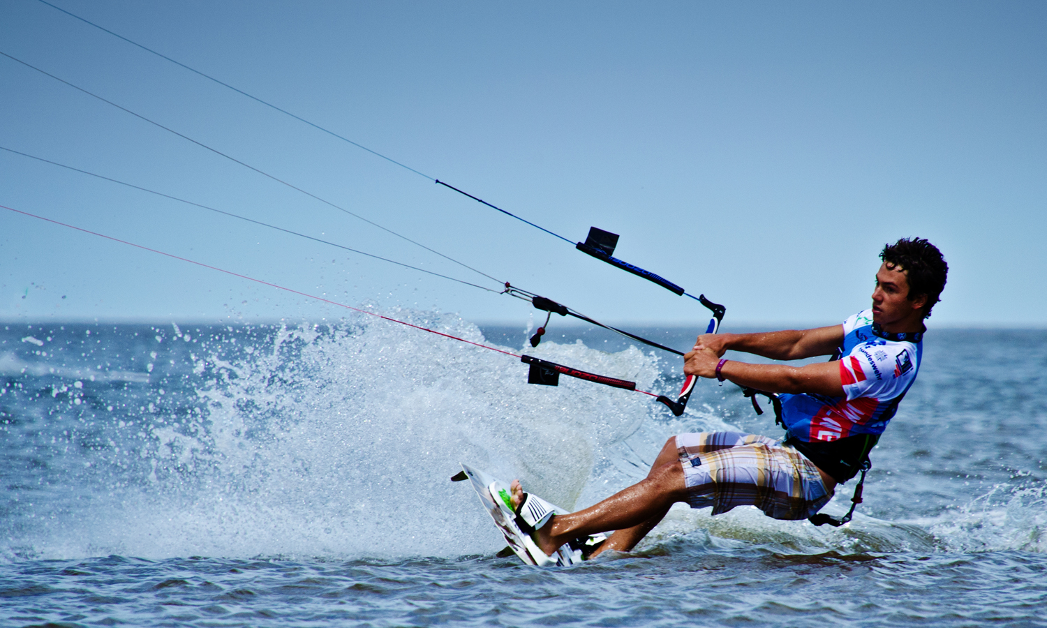 Kite-Surfer in Sankt Peter Ording