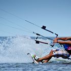 Kite-Surfer in Sankt Peter Ording