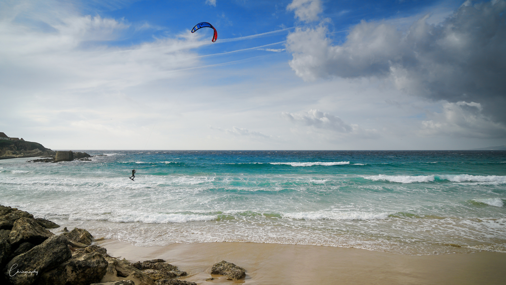 Kite-Surfer in Tarifa