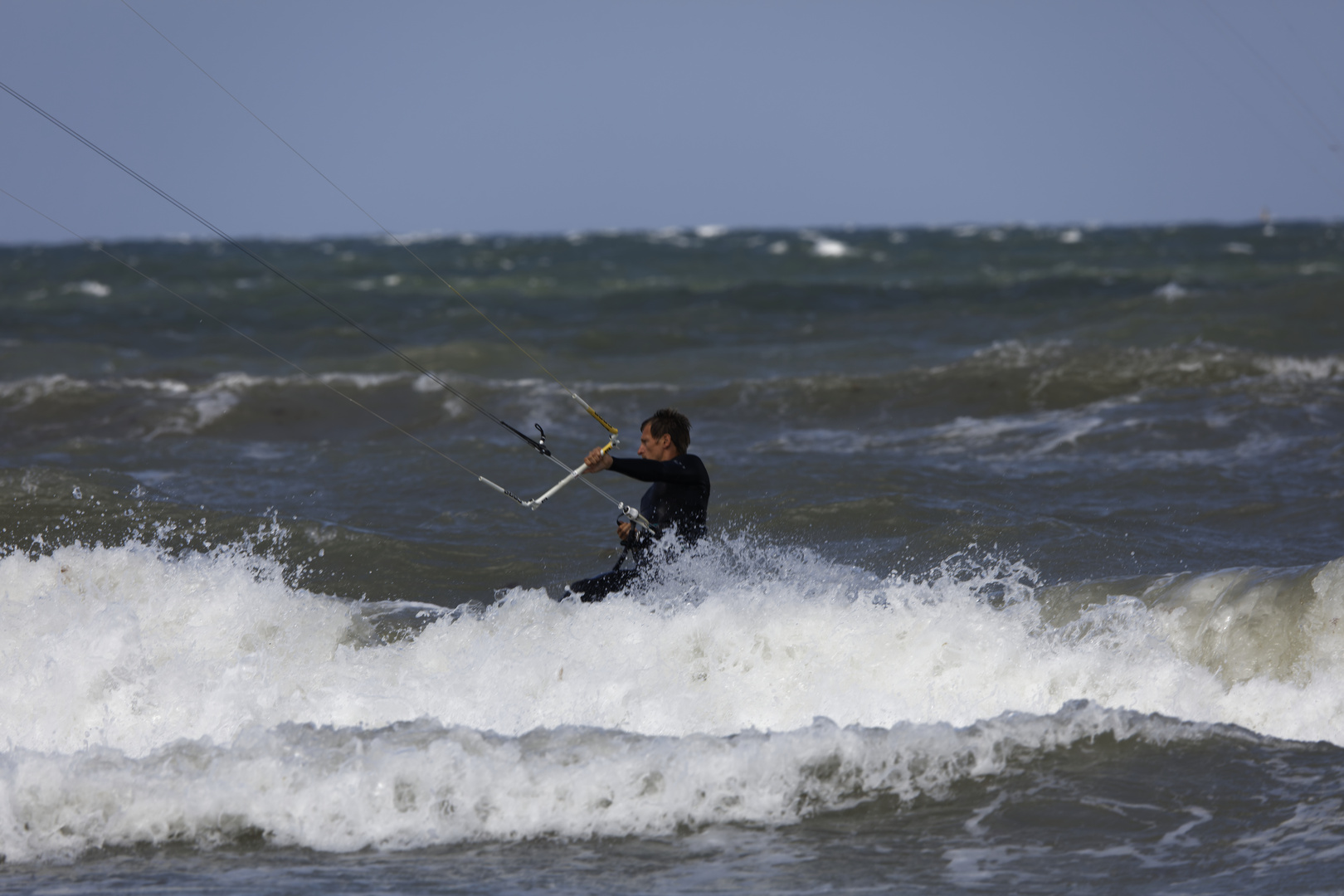 Kite Surfer in Warnemünde