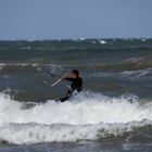 Kite Surfer in Warnemünde