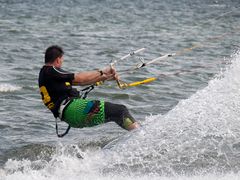 Kite-Surfer vor Fehmarn