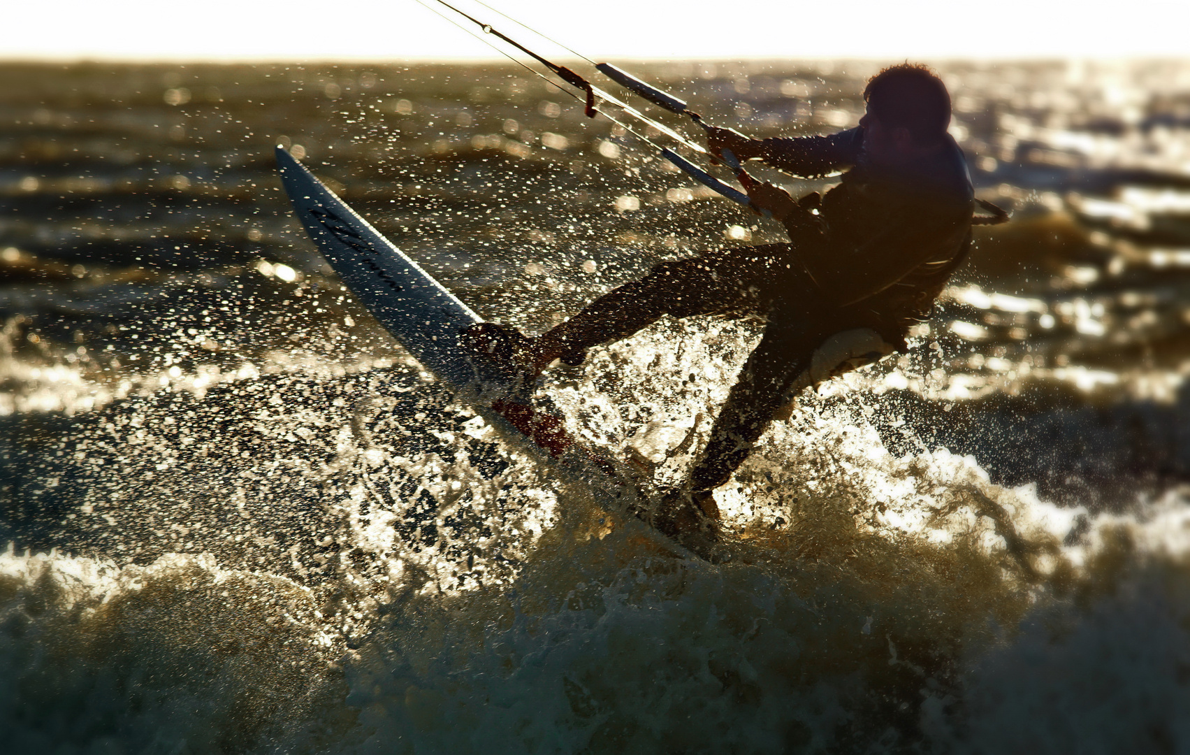 Kite Surfer vor Jullouville