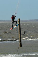 Kite-Surfer vor Neuharlingersiel