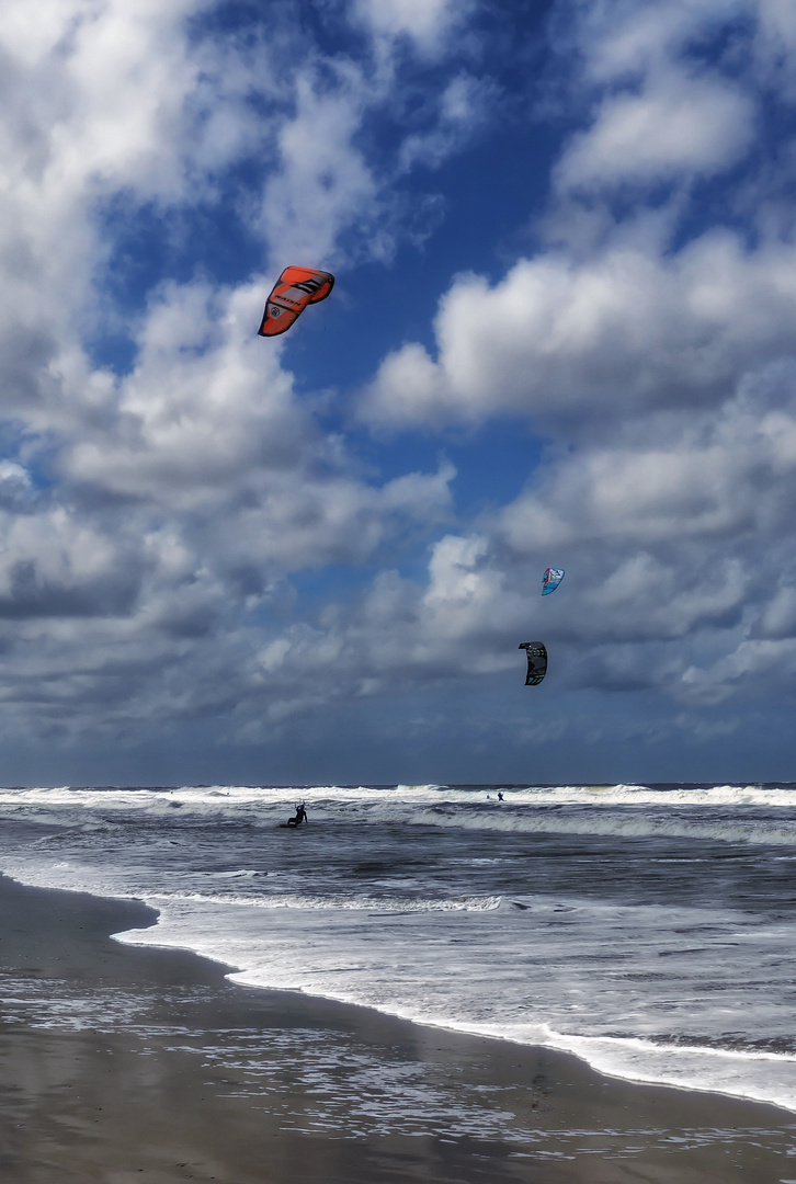 Kite Surfer vor Norderney 3