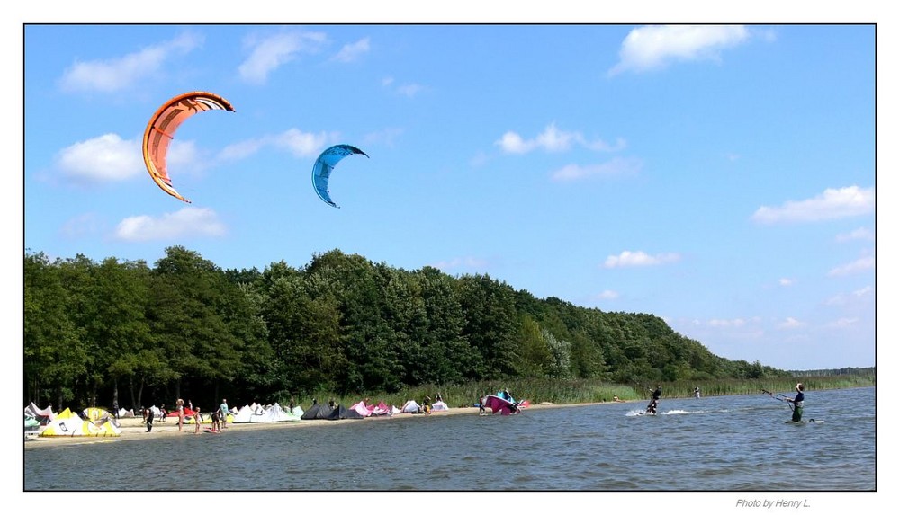 Kite-Surfing Foto & Bild | sport, segel- surf- & bootssportarten, kite ...