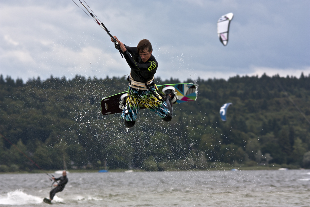 kite surfing - ammersee