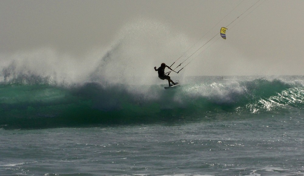 Kite-Surfing (auf Sal)