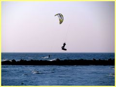 Kite surfing