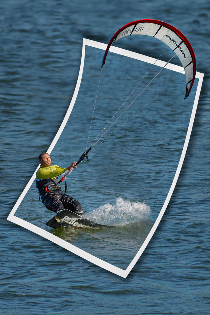 kite surfing