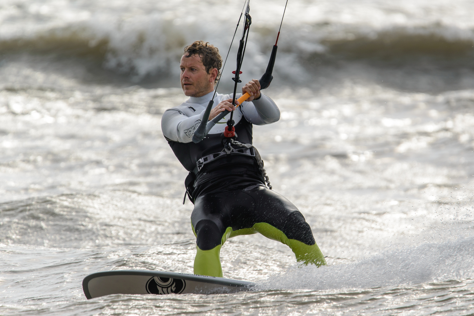 Kite Surfing in Großenbrode
