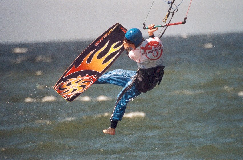 Kite-Surfing vor Sylt 2