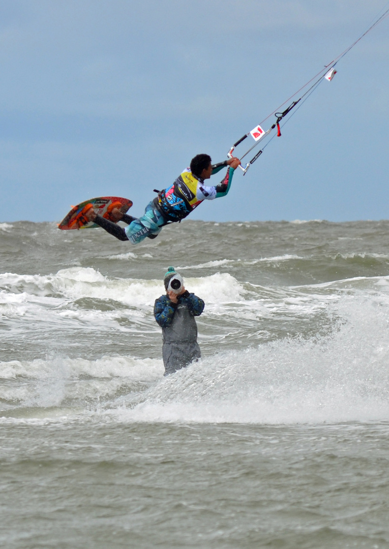 Kite Surfing World Cup in St. Peter Ording