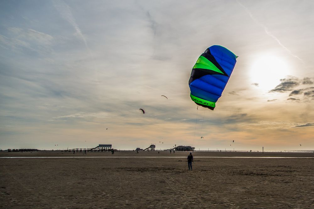 kite training in St. Peter Ording