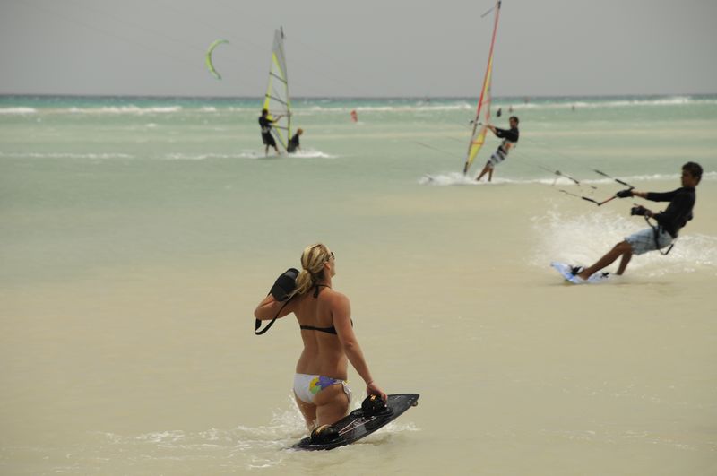 Kiteboarding