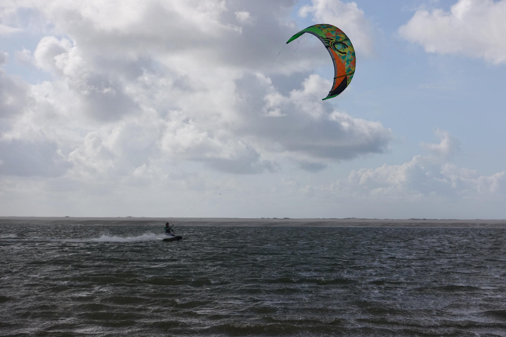 Kiteboarding auf Spiekeroog 