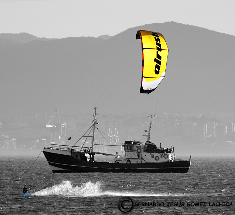 Kiteboarding