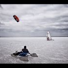 Kitebuggy on Ice