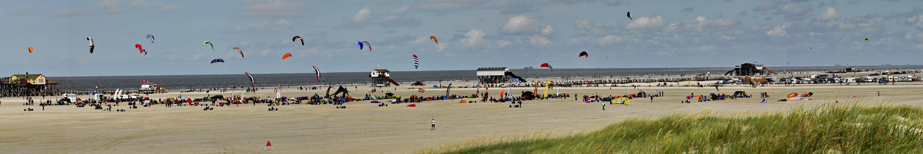 Kitebuggy Panorama