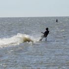 Kiten in der Nordsee