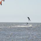 Kiten in der Nordsee