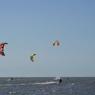 Kiten in der Nordsee