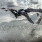 Kiter am Neusiedlersee