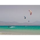 Kiter am Playa Paraiso