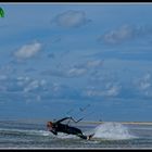 Kiter am Strand von Lakolk  (Römö)