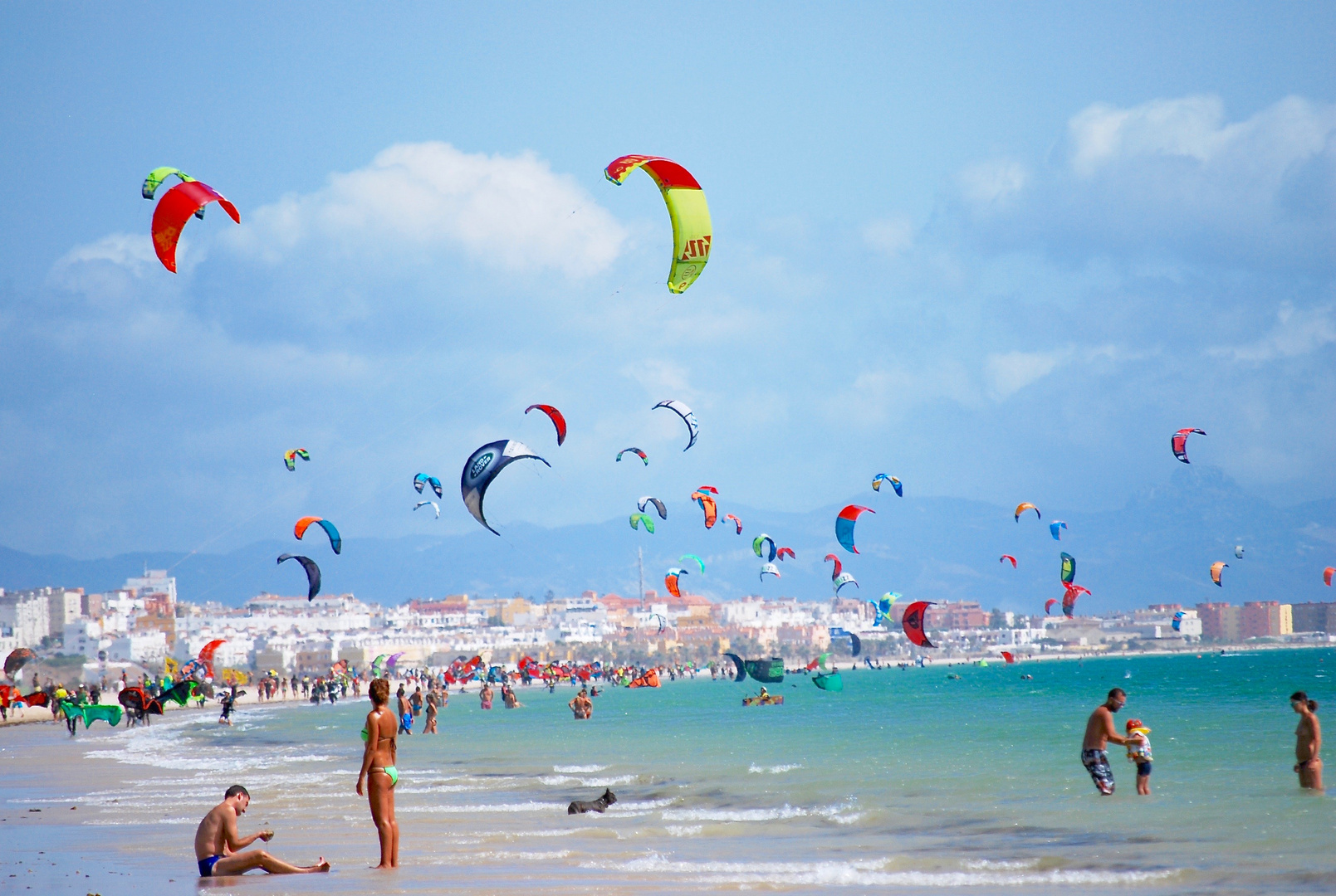 Kiter vor Tarifa