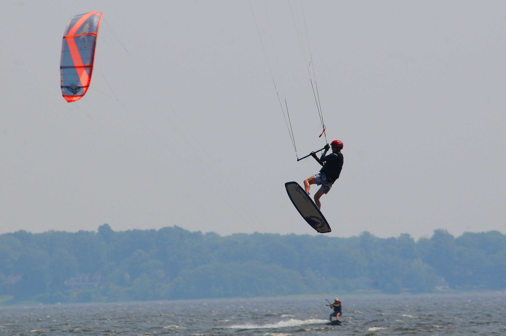 kitesurf à Oka