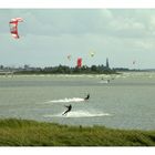 Kitesurfen am Ijsselmeer