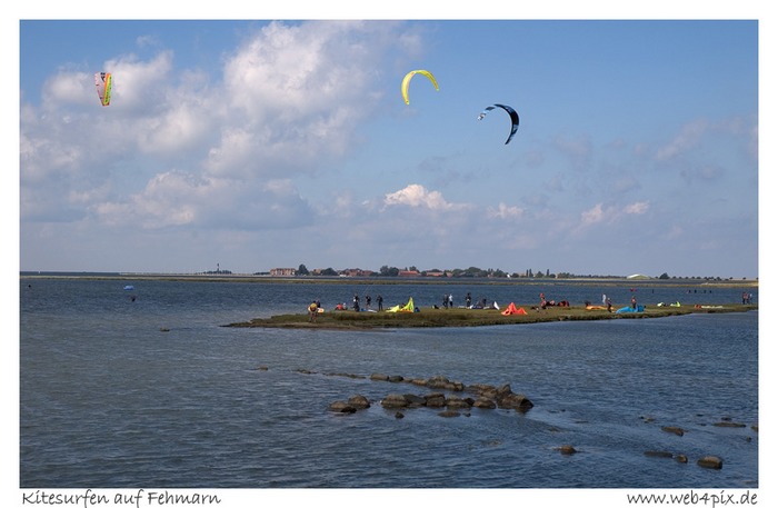 Kitesurfen auf Fehmarn