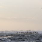 Kitesurfen bei Sturm