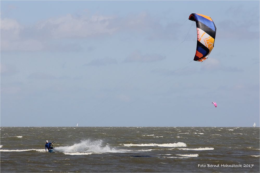 Kitesurfen  .... ijsselmeer